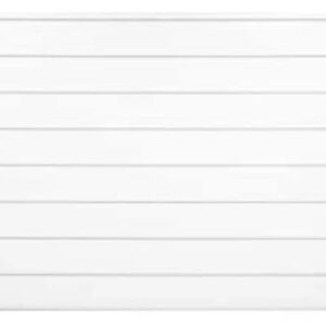 Heavy Duty PVC Slatwall (white)